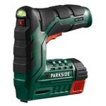 PARKSIDE Akkutacker Tacker | 4V (1300mAh) Li-Ion Akku Elektrotacker - Inklusive 1000 Klammern | PAT 4 B2