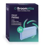 Broomzilla HEPA Filter für Miele Complete C3 & C2-3er Set mit Motorschutz & Schaumfilter
