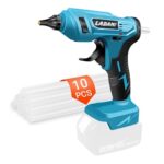 LADAMI Akku-Heißklebepistole für Makita 18V Akku,Heissklebepistole mit 10PCS Klebestifte 11MM,Klebepistole Kabellos für Schule,Heimwerken, Kunsthandwerk und schnelle Reparaturen im Haushalt(ohne Akku)