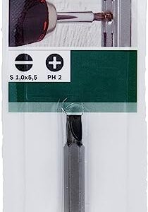 Bosch 2609255954 DIY Doppelklinge LS 1.0 x 5.5-Ph2 45 mm, Standard (1)
