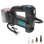 Waitley Akku-Luftkompressor für Bosch 18V Akkus – max. 11 bar, tragbare Akku-Luftpumpe mit digitalem Manometer für Auto, Motorrad, Fahrrad & Bälle