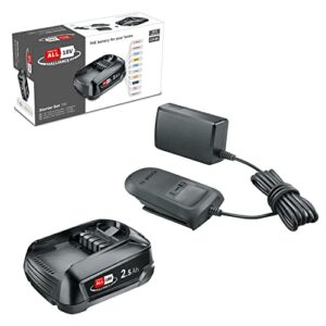 Bosch 18V Akku und Ladegerät 2.5Ah (18V Starter Set, POWER FOR ALL)