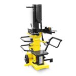 BAMATO HO-12PRO Holzspalter mit Elektroantrieb | 12 Tonnen Spaltkraft | patentierter Spalttechnik | Vario Spalt System | Schwenkbarer Spalttisch | Spalter für Kurz- & Langholz