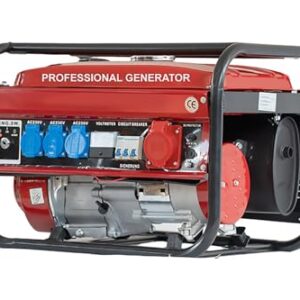 Notstromerzeuger Stromerzeuger Generator Stromgenerator Aggregat 6500W, Luftkühlung, 6,5HP, 4-Takt, 12V, 220, 380V