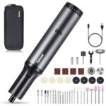 Tipkook Akku Multifunktionswerkzeug, Rotationswerkzeug 7.2V, 5 Variable Drehzahl 10000–30000 U/min, Multitool-Set mit 42 Zubehören für Bohren Schneiden Entrosten, Schleifen Gravieren Polieren Schärfen