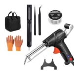 Laserschweißgerät, Portable Multifunctional Laser Schweißgerät, Laser Schweißgerät Für Metall, Handlaserschweißgerät, Innenbeheizte Schweißwerkzeuge, Rostentfernung, Schneiden (Black-5pcs Set)