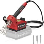 Einhell Akku-Lötkolben TE-SI 18/480 Li E - Solo Power X-Change (18 V, 200 °C - 480 °C, zum Weichlöten, LCD-Display, inkl. 2x Punktspitzen, 1x Flachspitze & Lötzinn)