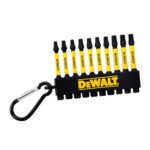 DEWALT DT7275-QZ Key Ring Mix Torx 10-tlg, Schwarz/Gelb, 9.2 x 5.8 x 1.8 cm