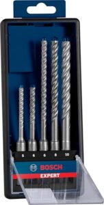Bosch Professional 5-tlg. Expert SDS plus-7X Hammerbohrer-Set (Ø 5-10 mm)