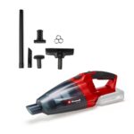 Einhell Akku-Handstaubsauger TE-VC 18 Li-Solo Power X-Change (18 V, 42 mbar Saugleistung, 540 ml-Staubfangbehälter, inkl. 3 Düsen, Verlängerung, Wandhalterung, ohne Akku und Ladegerät)