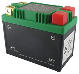 Greenstar LiFePO4 Starterbatterie 12V 8A (Ersatz für YTX4L-BS / YTX5L-BS)