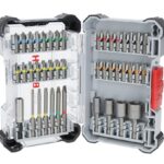 Bosch 43x Extra Hard Schrauberbit-Set, 43‑tlg. (197 x 110,5 mm, Professional Zubehör Schraubendreher, Bohrschrauber)