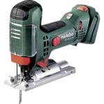 Metabo Akku Stichsäge STA 18 LTX 100 (Säge ohne Akku, Schwenkbereich - 45 / + 45°, Softgrip-Oberfläche, Sägeblattwechsel werkzeuglos) 601002890