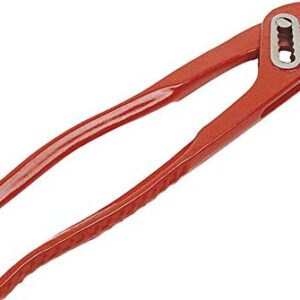 Brüder Mannesmann Wasserpumpenzange 250 mm, verstellbar, rutschfeste Griffe, hohe Klemmkraft, robustes Werkzeug für Sanitär- und Reparaturarbeiten, 1 Stück | M 1072-PROFI