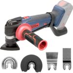 Güde 58509 Akku Multiwerkzeug MW 18-0 (18 V, Easy-Energy-Exchange, elektronische Dreh-/Schwingzahl-Einstellung, langlebiger Aluminium Getriebekopf, externe Staubabsaugung, ohne Akku und Ladegerät)