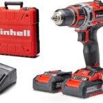 Einhell Professional Akku-Bohrschrauber TP-CD 18/50 Li BL Kit Power X-Change (18 V, Brushless, 50 Nm, 2 Gang, 13 mm Bohrfutter, inkl. 2x 2,0 Ah Akkus + Ladegerät)