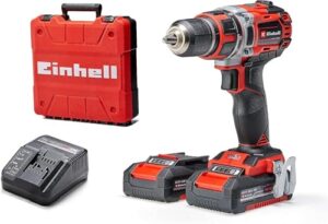 Einhell Professional Akku-Bohrschrauber TP-CD 18/50 Li BL Kit (2x 2,0 Ah Akkus)
