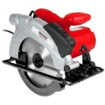 WALTER Handkreissäge 1200 W mit Laserführung, 185 mm Sägeblatt, Tiefen- und Parallelanschlag, Gehrungsschnitte bis 45°,inkl. Staubabsaugungsanschluss | Handkreissäge für Holz und Kunststoff