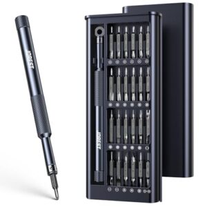 JOREST 52 IN 1 Feinmechaniker Schraubendreher Set, Uhrmacherwerkzeug Set,Tragbares Mini Werkzeug mit,Reparatur Kit für Macbook, Laptop, PS4, PS5, PC, iphone, Brille, Uhren, Switch,Xbox,usw