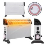 Heidenfeld elektrische Konvektorheizung HL200 | 𝟑 𝐉𝐚𝐡𝐫𝐞 𝐆𝐚𝐫𝐚𝐧𝐭𝐢𝐞 - 2000 Watt - Konvektor - Thermostat - Frostwächter - Elektroheizung - Heizung - Heizlüfter - Bis 25 m² (Mit Turbo)