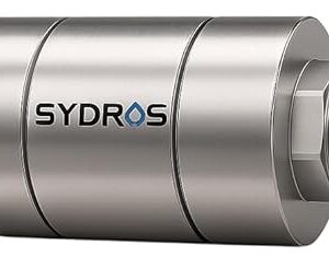 SYDROS Kalkschutzfilter Dusche ½ Zoll aus Edelstahl reduziert Kalkablagerungen bis zu 90 Prozent ohne Salz oder Chemie für Dusche, Badezimmer wartungsfrei einfach montierbar