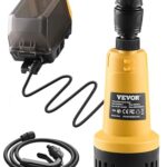 VEVOR Kabellose Tauch-Wassertransferpumpe, 528GPH, tragbare Sumpfpumpe mit G3/4-Zoll-Gartenschlauch, kompatibel mit Dewalt 20V MAX-Akku (ohne Akku), elektrische Mehrzweckpumpe für Pool, Garten, Teich
