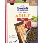 bosch HPC Adult mit Lamm & Reis | Hundetrockenfutter für ausgewachsene Hunde aller Rassen | 1 x 15 kg