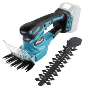 AUTOJARE 2-in-1 Akku Heckenschere Kompatibel mit Makita 18V Bürstenlosen Akku Grasschere und Strauchschere Elektrische Gartenwerkzeuge für Garten, Hof und Rasen (ohne Batterie)