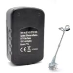 East® Power Tools Lithium-Akku für kabellose Motorhacke, 18 V