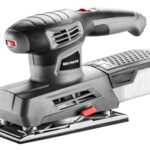 GRAPHITE Vibrationsschleifer 220W, Schleifplatte 90x187 mm, Drehzahl 6.000-12.000 min⁻¹, Oszillation 12000-24000 min⁻¹, Amplitude 2 mm, Schleifpapier 93 x 230 mm, Schleifpapier, Staubbehälter