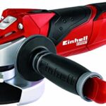 Einhell Winkelschleifer TE-AG 125/750 (750 W, Ø 125 mm, Scheibenschutz mit Schnellverstellung, Spindelarretierung, vibrationsarmer Lauf, Wiederanlaufschutz, Sicherheitsschalter)
