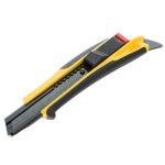 Tajima Cuttermesser (Cutter, Teppichmesser), 18mm Klinge, automatischer Rückzug – vielfältige Anwendung – DFC579SY