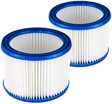 vhbw Filterset 3x Faltenfilter kompatibel mit Makita VC2012L, VC2511, VC2512L, VC3011L, VC3012L Nass- und Trockensauger - Filter, Patronenfilter – Bild 4