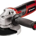 Einhell Winkelschleifer TC-AG 115/750 (750 W, Scheibenschutz, Metallgetriebekopf, Wiederanlaufschutz, Zusatzhandgriff in 2 Positionen montierbar, Trennscheiben Ø 115 mm, Lieferung ohne Trennscheibe)