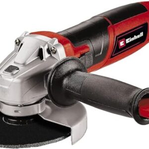 Einhell Winkelschleifer TC-AG 115/750 (750 W, Scheibenschutz, Metallgetriebekopf, Wiederanlaufschutz, Zusatzhandgriff in 2 Positionen montierbar, Trennscheiben Ø 115 mm, Lieferung ohne Trennscheibe)