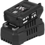 Baricus Akku-Set 18V inkl. Ladegerät - 2.0Ah oder 4.0Ah Akku - Li-Ionen - Akkus - Werkzeugakkus für alle Baricus Geräte B-Ware (18V 2.0Ah Akku inklusive Schnellladegerät)