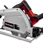 Einhell Tauchsäge TE-PS 165 (1.200 Watt, werkzeuglose Einstellung bei Schnitttiefe + Neigungswinkel, hochwertiges Hartmetall-Sägeblatt, Sägeblattarretierung)