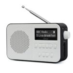 LEMEGA PR2-Max Tragbares Digitalradio DAB,Kleines Radio mit Netzstecker(DAB+,UKW,Bluetooth,Akku,15 Stunden Wiedergabe,Kopfhörer-Anschluss,40 Voreinstellungen,Doppelter Wecker,Einschlaf-Timer) Schwarz