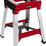 Original Einhell Sägen-Untergestell E-Stand (Untergestell für Kappsägen, stabiler Stand durch X-Verstrebung, höhenverstellbarer Standfuß, robuste Stahl-Konstruktion)