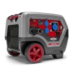 Briggs & Stratton 030852 Tragbarer Benzin-Inverter-Generator der Quiet Power Technology Serie Q6500 mit 6500 Watt/5000 Watt sauberem Strom, ultraleise und leichtgewichtig, W