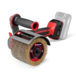 Einhell Professional Akku-Bürstenschleifer TP-BR 18/32 Li BL-Solo PXC (18 V, 1300 W, Brushless, max. 3200 U/min, für Ø 120 mm Bürsten, inkl. Messingdrahtbürste, ohne Akku)