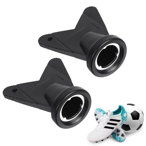 Minicoco 2er-Pack Fußball- und Fußball-Schraubenschlüssel – Dreiecks-Bolzenwerkzeug, universeller Schuhbolzenentferner für Fußball-Stollen, Fußballschuhe, Rugby-Schuhe – langlebiges und tragbares