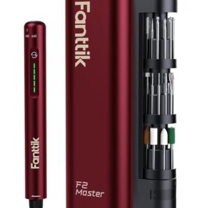 Fanttik F2 Master Mini Akku-Multifunktionswerkzeug, NeoPulse Motor, 5 Geschwindigkeiten, 25000 U/min, Revostor-Hub, 35 Zubehörteile, Elektrowerkzeug zum Polieren, 3D-Druck, Bohren, Gravieren