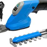 Güde Akku-Gartenpflege-Set GPS 3,6V-1.5 LI-ION (integrierter 3,6 V/1,5 Ah Akku, TÜV/GS, Gartenschere 70 mm, Hecken-/Strauchschere 100 mm für Äste bis ø 8 mm, werkzeugloses Umstecken, inkl. Ladegerät)