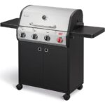 Enders® Gasgrill Chicago Next 4 R Turbo, 4-Edelstahlbrenner, doppelwandige Garhaube, abklappbare Seitenablage, 13 kW, Switch Grid™, 800° Turbo Zone™ #89366