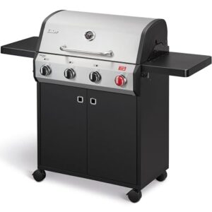 Enders® Gasgrill Chicago Next 4 R Turbo, 4-Edelstahlbrenner, doppelwandige Garhaube, abklappbare Seitenablage, 13 kW, Switch Grid™, 800° Turbo Zone™ #89366