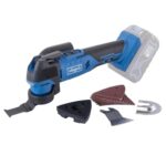 Scheppach Akku Multifunktionswerkzeug C-MT40-X | Sägen, Schneiden, Schaben & Schleifen | Oszillation 10000‒40000min-1 | Oszill. Winkel 3,2° | 20V-IXES-Serie | 10 Jahre Garantie | Ohne Akku & Ladegerät