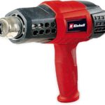 Einhell Heißluftpistole TE-HA 2000 E (2.000 W, 3 Temperaturstufen 50-550°, Luftmengenschalter, Kaltstufe, inkl. umfangreichem Düsenzubehör)
