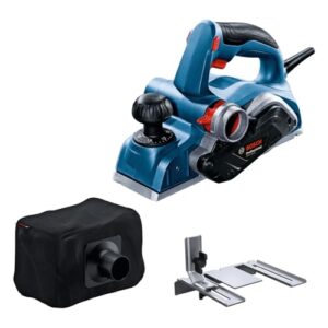 Bosch Professional Hobel GHO 20-82 (700 W Leistung, rechts- und linkshändige Bedienung, inkl. Schlüssel, Parallelanschlag, Staubbeutel)