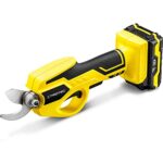 TROTEC Akku Astschere PGSS 15-20V – Multi Akku 20V 2 Ah, Hartholz 15 mm, Weichholz 28 mm – Einschaltschutz, Fingerschutz, Klingenschutz